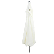 Tuinparasol Zand en Antraciet 395 x 395 x 245 cm Polyester