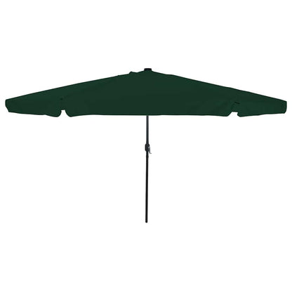 Tuinparasol Groen 395 x 395 x 245 cm Polyester