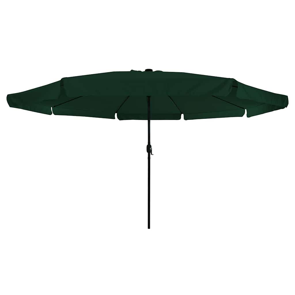Tuinparasol Groen 395 x 395 x 245 cm Polyester