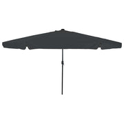 Tuinparasol 395x395x245 cm antraciet polyester
