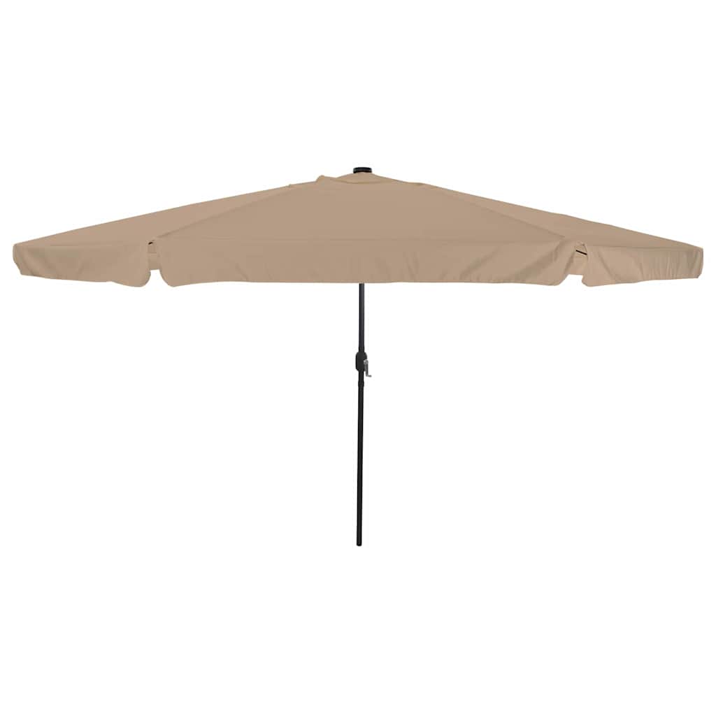 Tuinparasol Taupe 395 x 395 x 245 cm Polyester