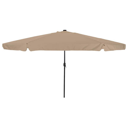 Tuinparasol Taupe 395 x 395 x 245 cm Polyester