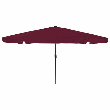 Tuinparasol Bordeaux Rood 395 x 395 x 245 cm Polyester
