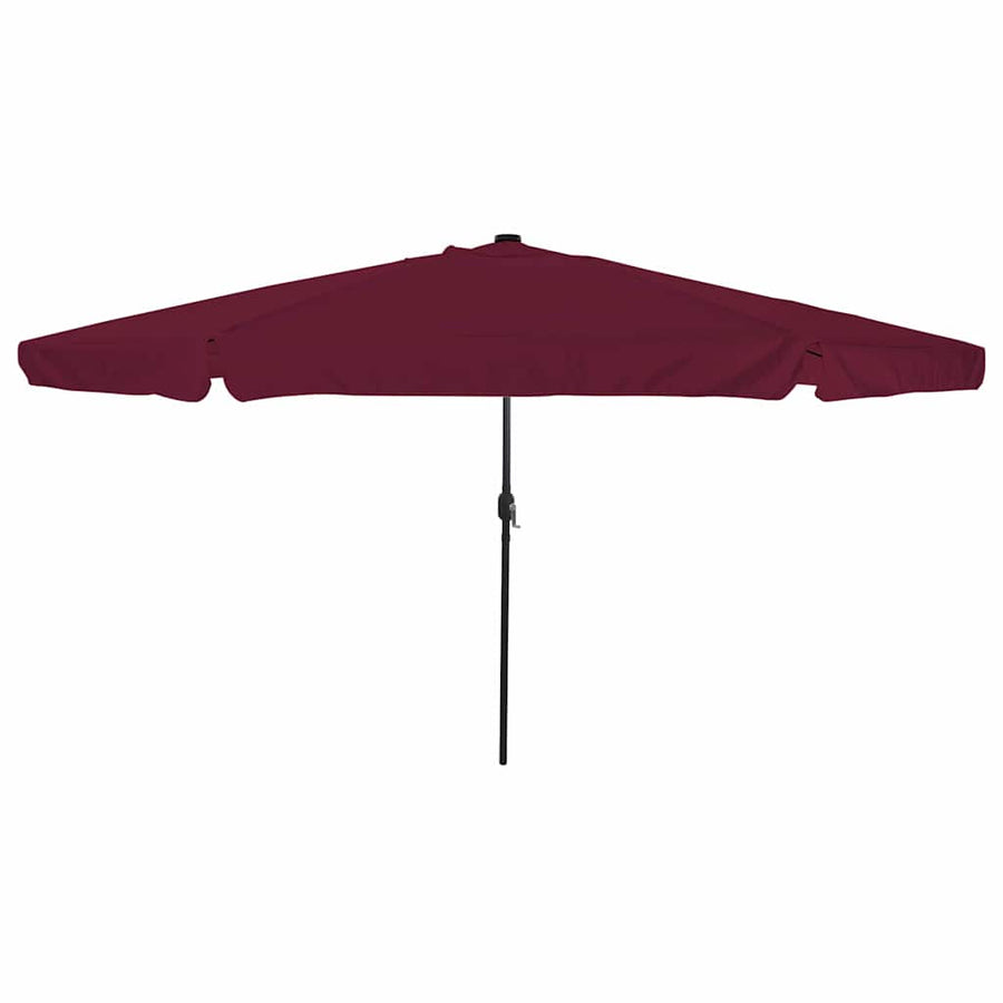 Tuinparasol Bordeaux Rood 395 x 395 x 245 cm Polyester