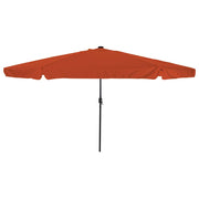 Tuinparasol 395x395x245 cm terracotta polyester