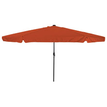 Tuinparasol Terracotta 395 x 395 x 245 cm Polyester