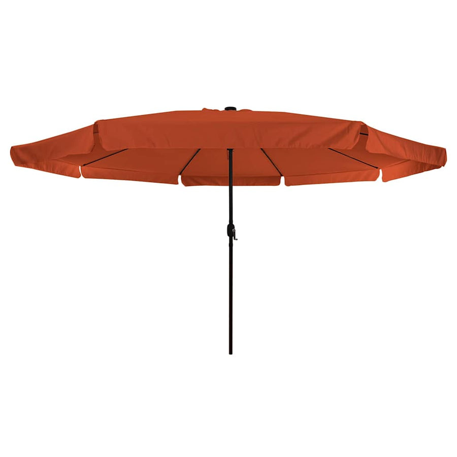 Tuinparasol Terracotta 395 x 395 x 245 cm Polyester