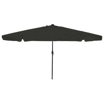 Tuinparasol Zwart 395 x 395 x 245 cm Polyester