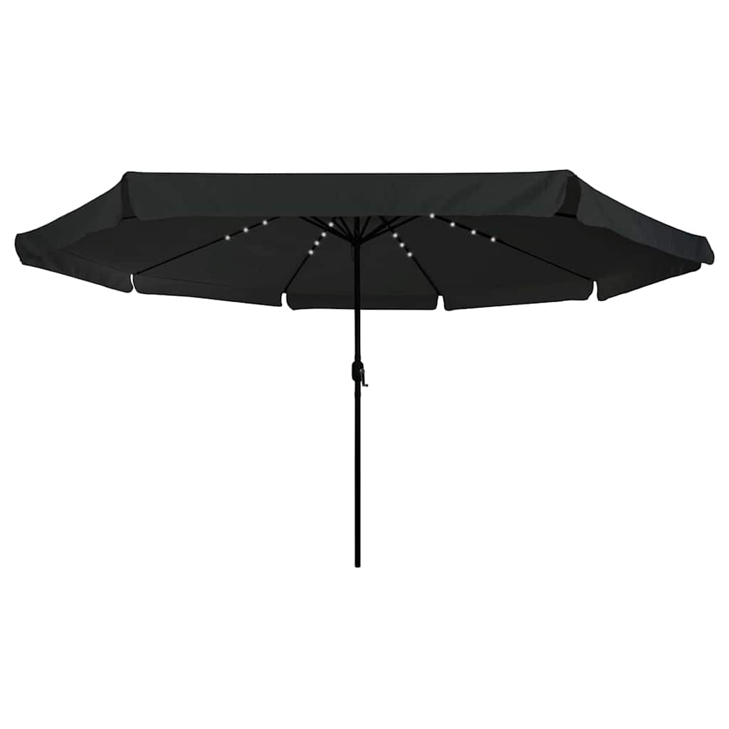 Tuinparasol Zwart 395 x 395 x 245 cm Polyester