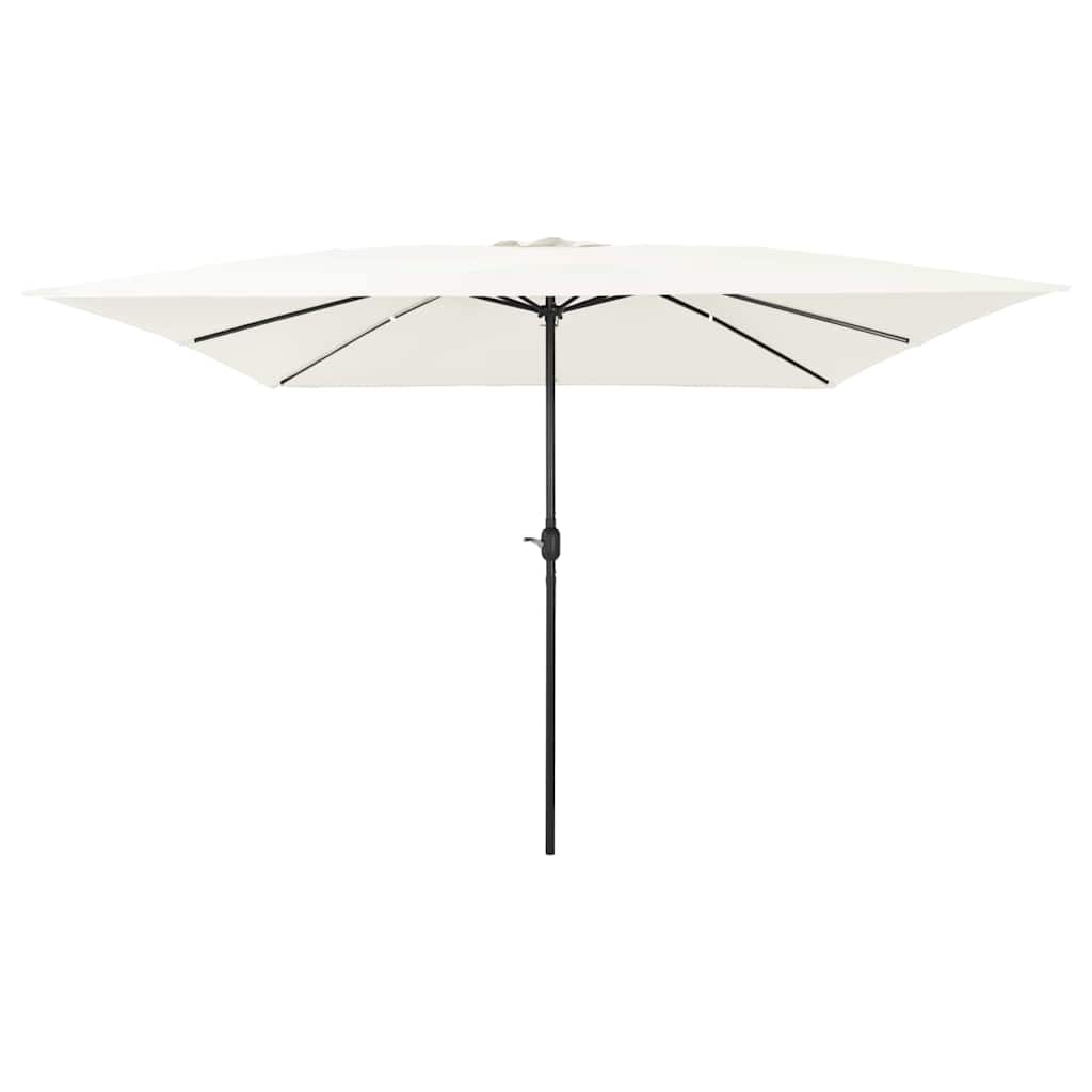 Tuinparasol Zand 295 x 295 x 245 cm Polyester en staal