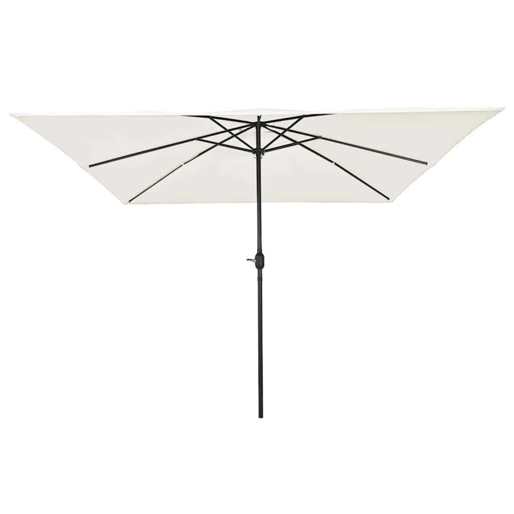 Tuinparasol Zand 295 x 295 x 245 cm Polyester en staal