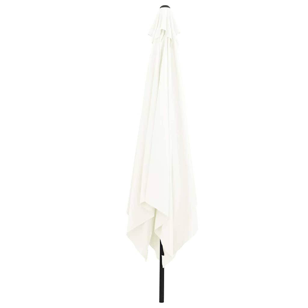 Tuinparasol Zand 295 x 295 x 245 cm Polyester en staal