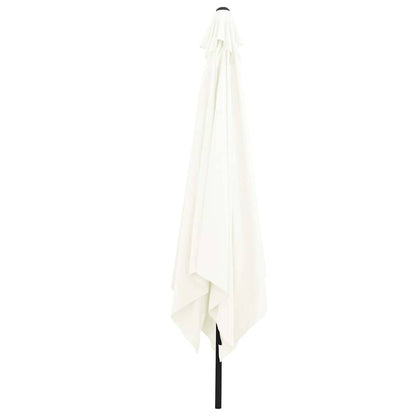 Tuinparasol Zand 295 x 295 x 245 cm Polyester en staal