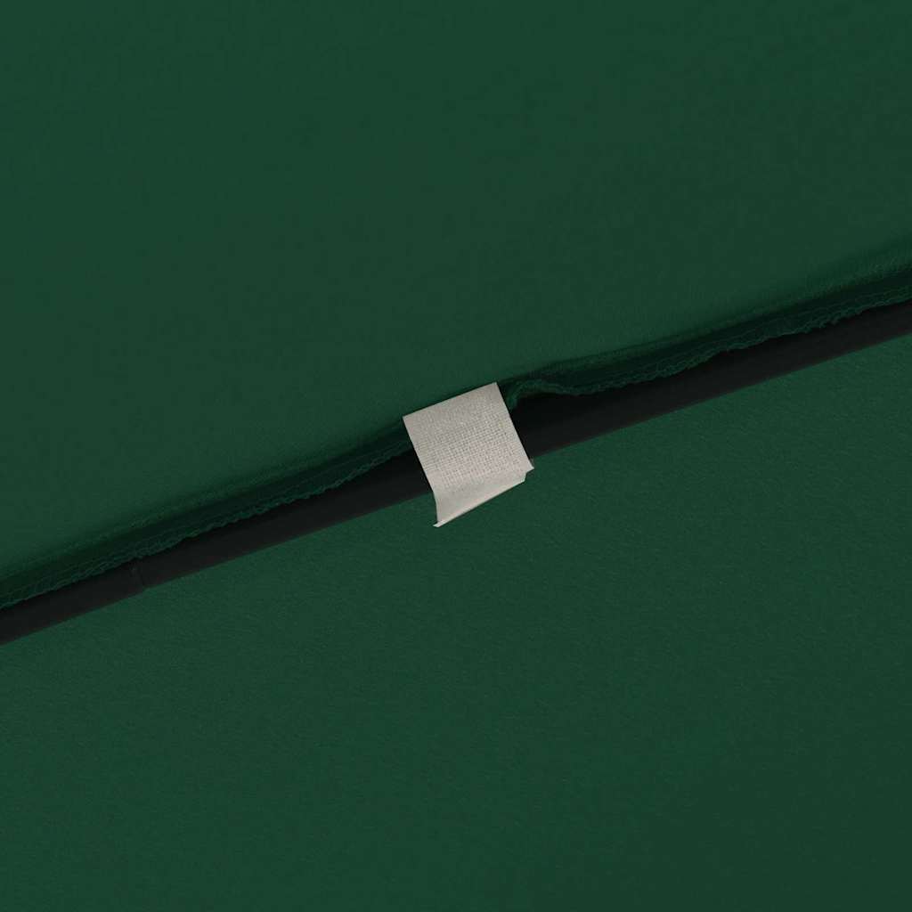 Tuinparasol Groen 295 x 295 x 245 cm Polyester en staal