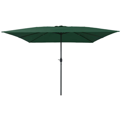 Tuinparasol Groen 295 x 295 x 245 cm Polyester en staal