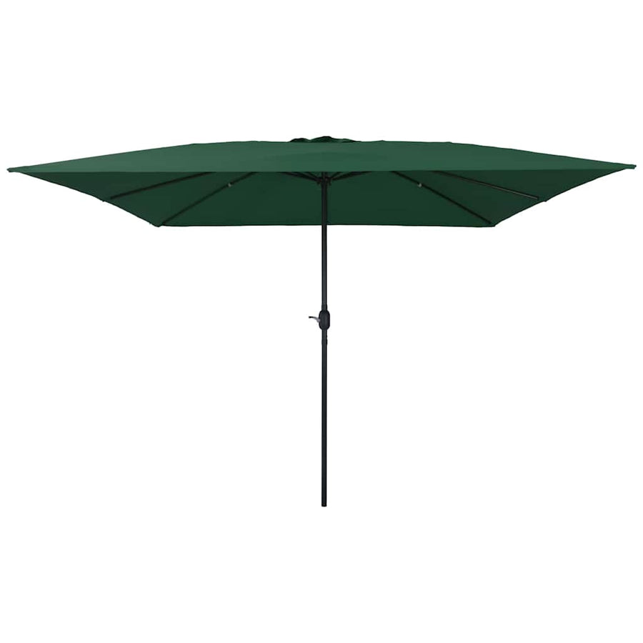 Tuinparasol Groen 295 x 295 x 245 cm Polyester en staal