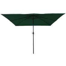 Tuinparasol Groen 295 x 295 x 245 cm Polyester en staal