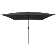 Tuinparasol 295x295x245 cm antraciet polyester staal