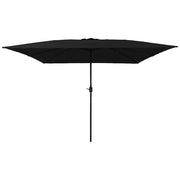 Tuinparasol 295x295x245 cm zwart polyester staal