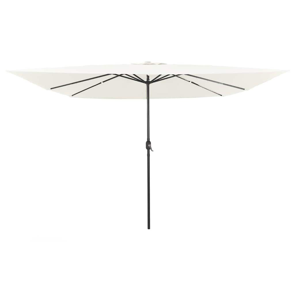 Tuinparasol Zand 295 x 295 x 245 cm Polyester en staal