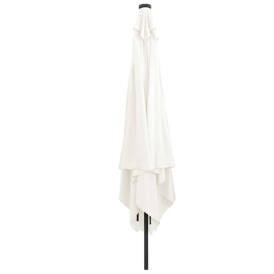 Tuinparasol Zand 295 x 295 x 245 cm Polyester en staal