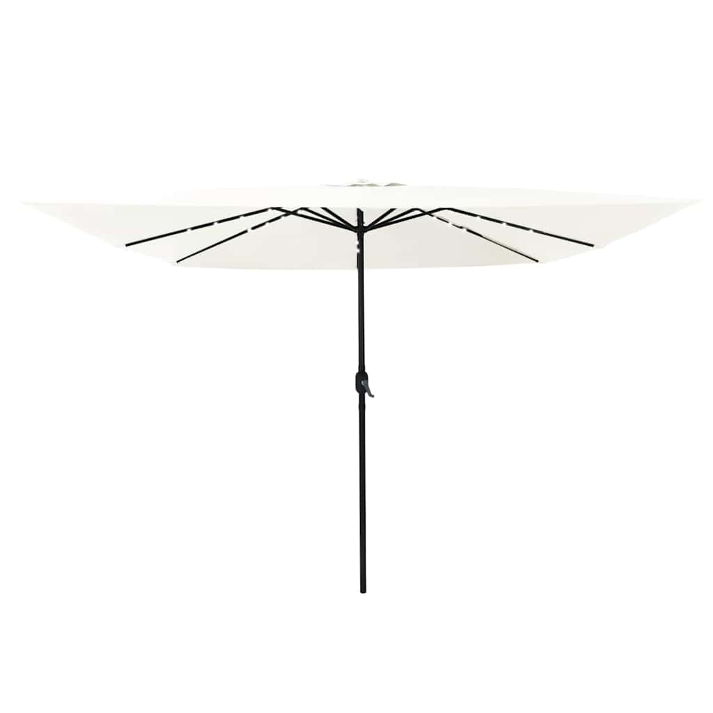 Tuinparasol Zand 295 x 295 x 245 cm Polyester en staal