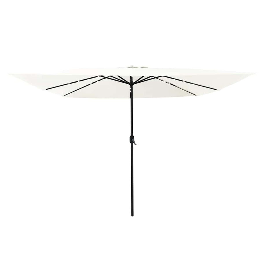 Tuinparasol Zand 295 x 295 x 245 cm Polyester en staal