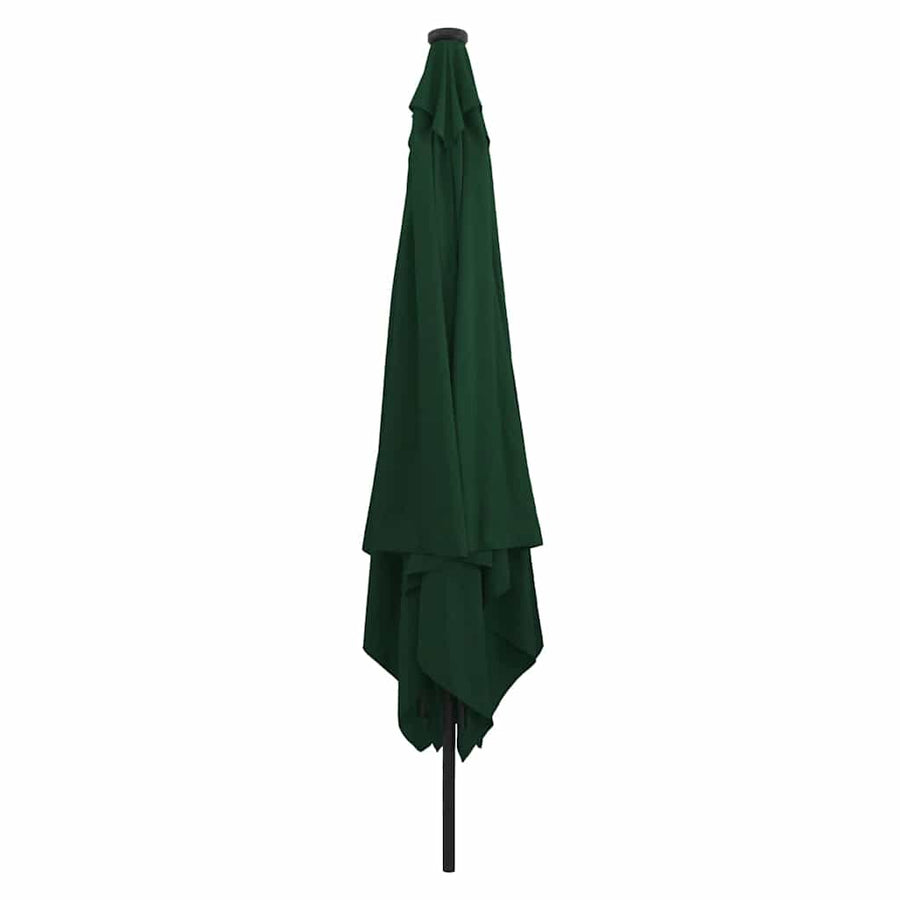 Tuinparasol Groen 295 x 295 x 245 cm Polyester en staal