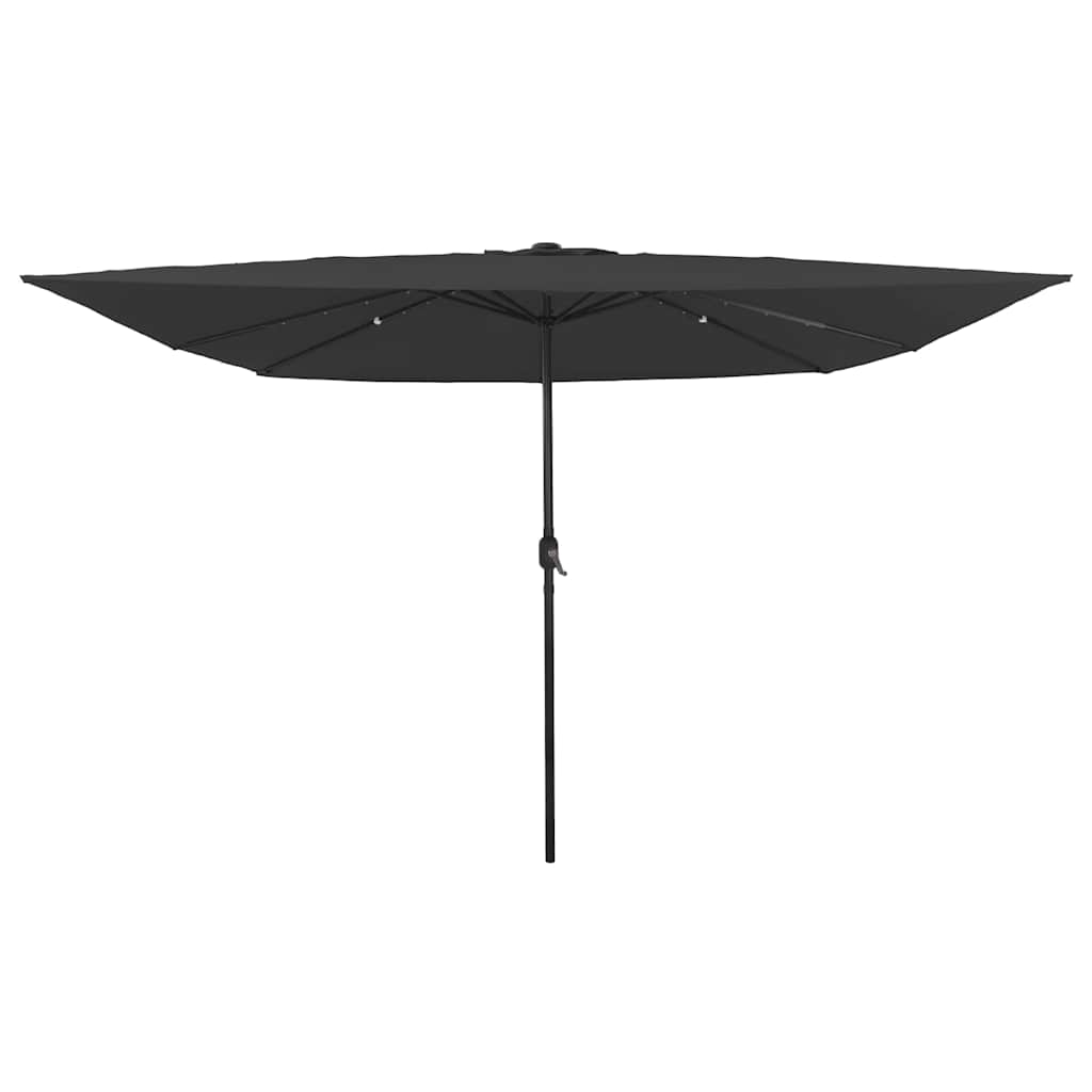 Tuinparasol Antraciet 295 x 295 x 245 cm Polyester en staal