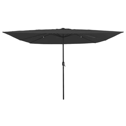 Tuinparasol Antraciet 295 x 295 x 245 cm Polyester en staal
