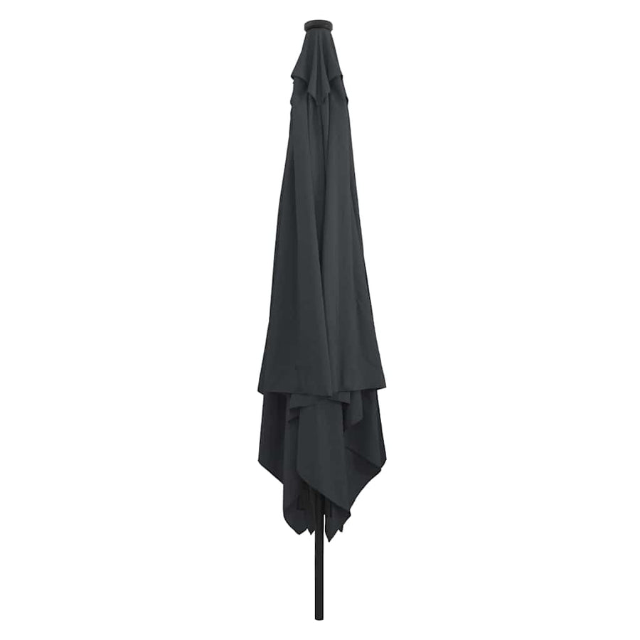 Tuinparasol Antraciet 295 x 295 x 245 cm Polyester en staal