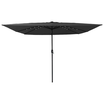 Tuinparasol Antraciet 295 x 295 x 245 cm Polyester en staal