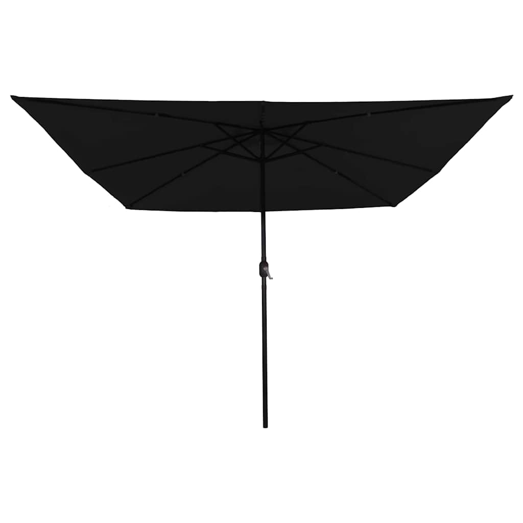 Tuinparasol Zwart 295 x 295 x 245 cm Polyester en staal