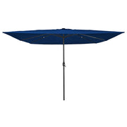 Tuinparasol 295x295x245 cm azurblauw polyester staal