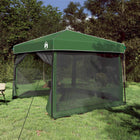 Camping tent set groen 303x303x196 cm