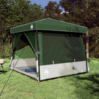 Camping tent groen 291x291x240 cm