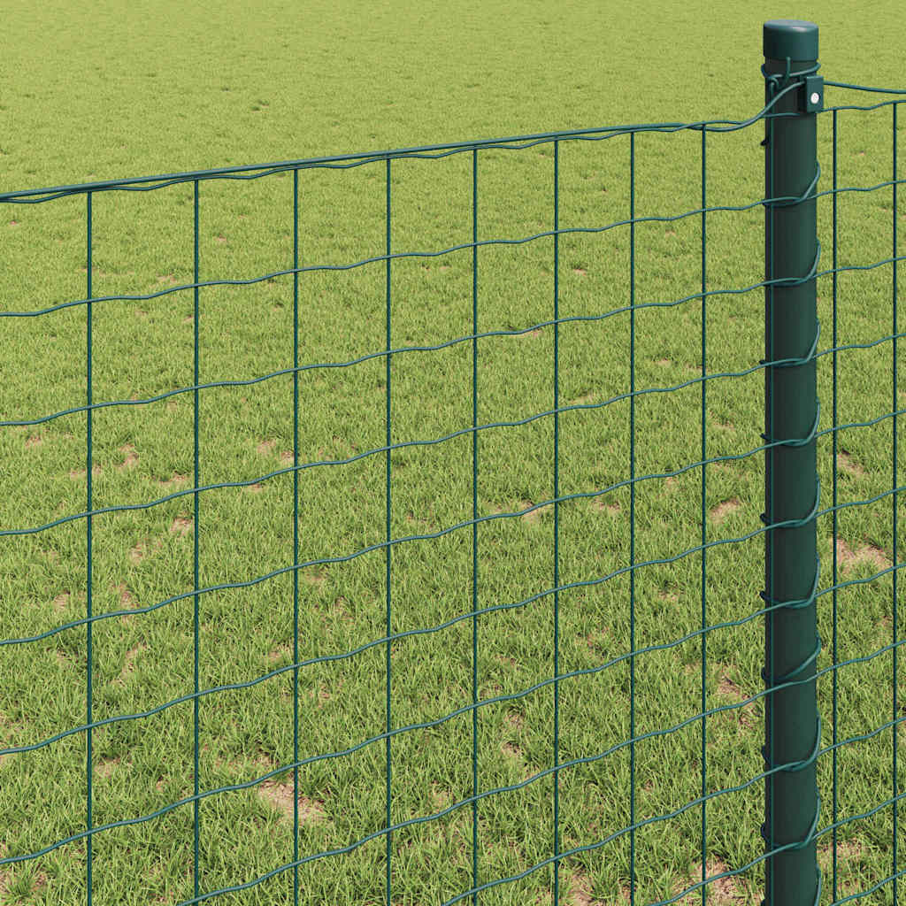 Euro Hek Groen 1,4 x 10 m PVC-gecoat ijzer