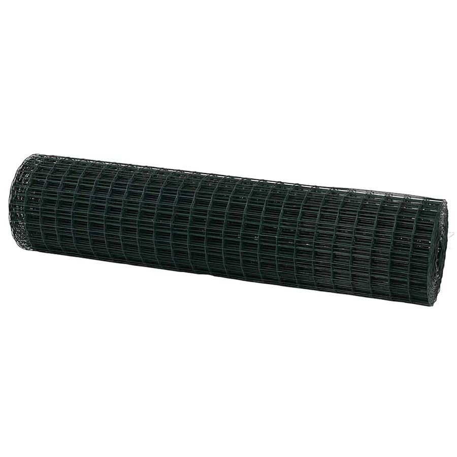 Euro Hek Groen 1,4 x 10 m PVC-gecoat ijzer
