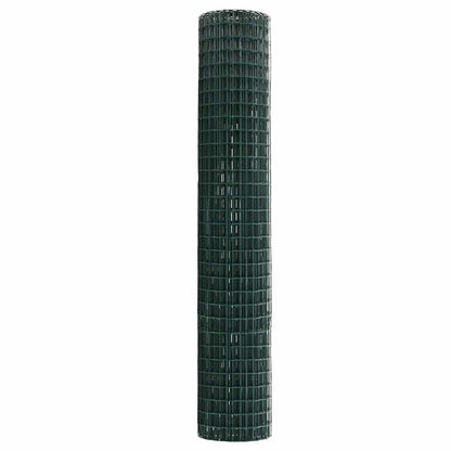 Euro Hek Groen 1,5 x 10 m PVC-gecoat ijzer