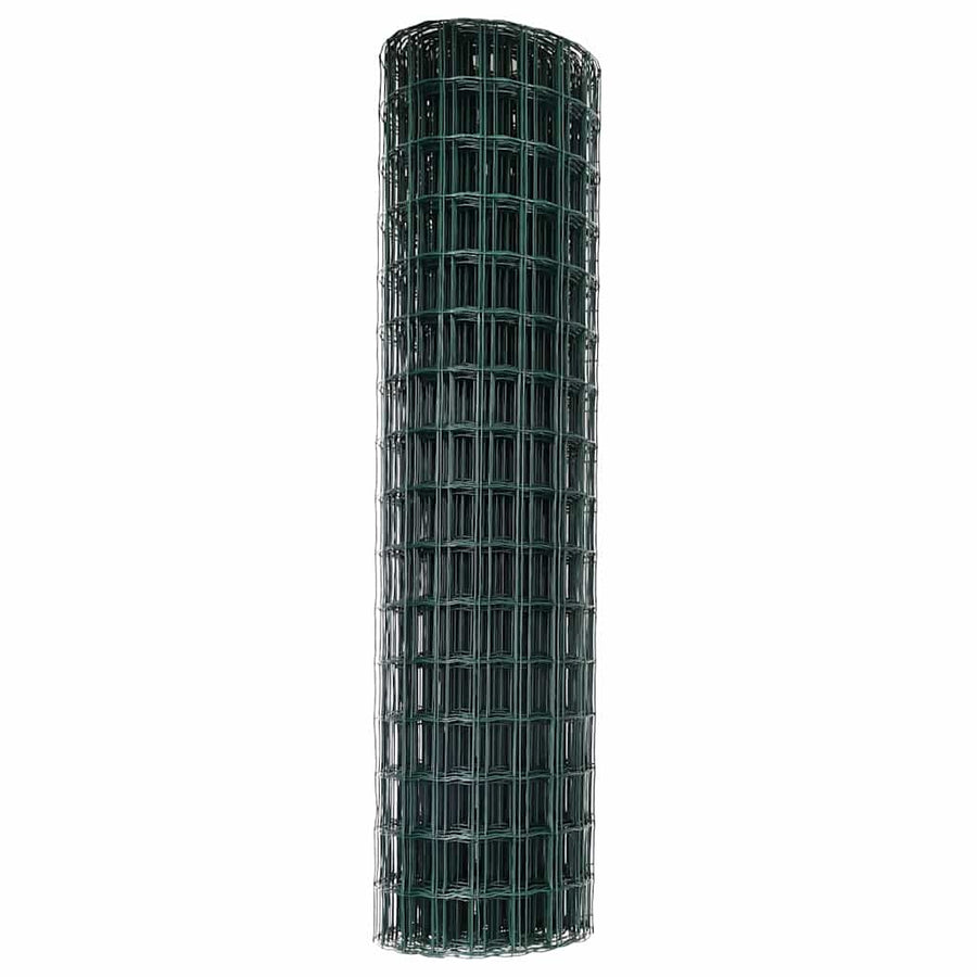 Euro Hek Groen 1,4 x 10 m PVC-gecoat ijzer