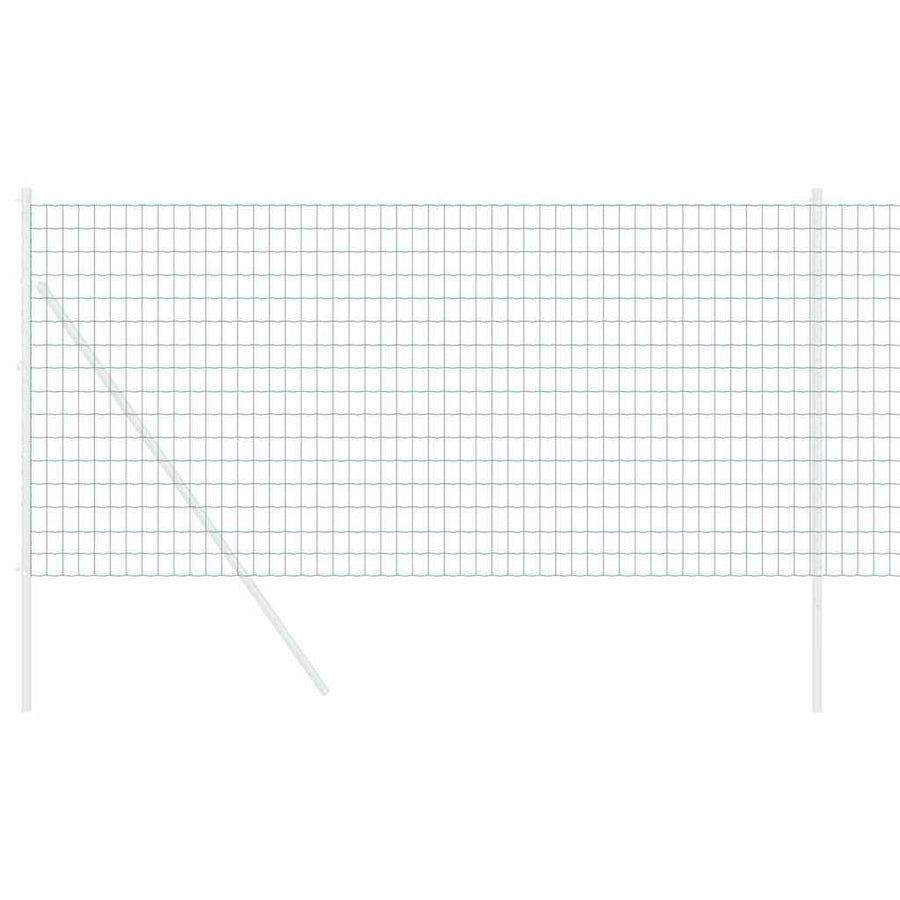 Euro Hek Groen 1,4 x 10 m PVC-gecoat ijzer