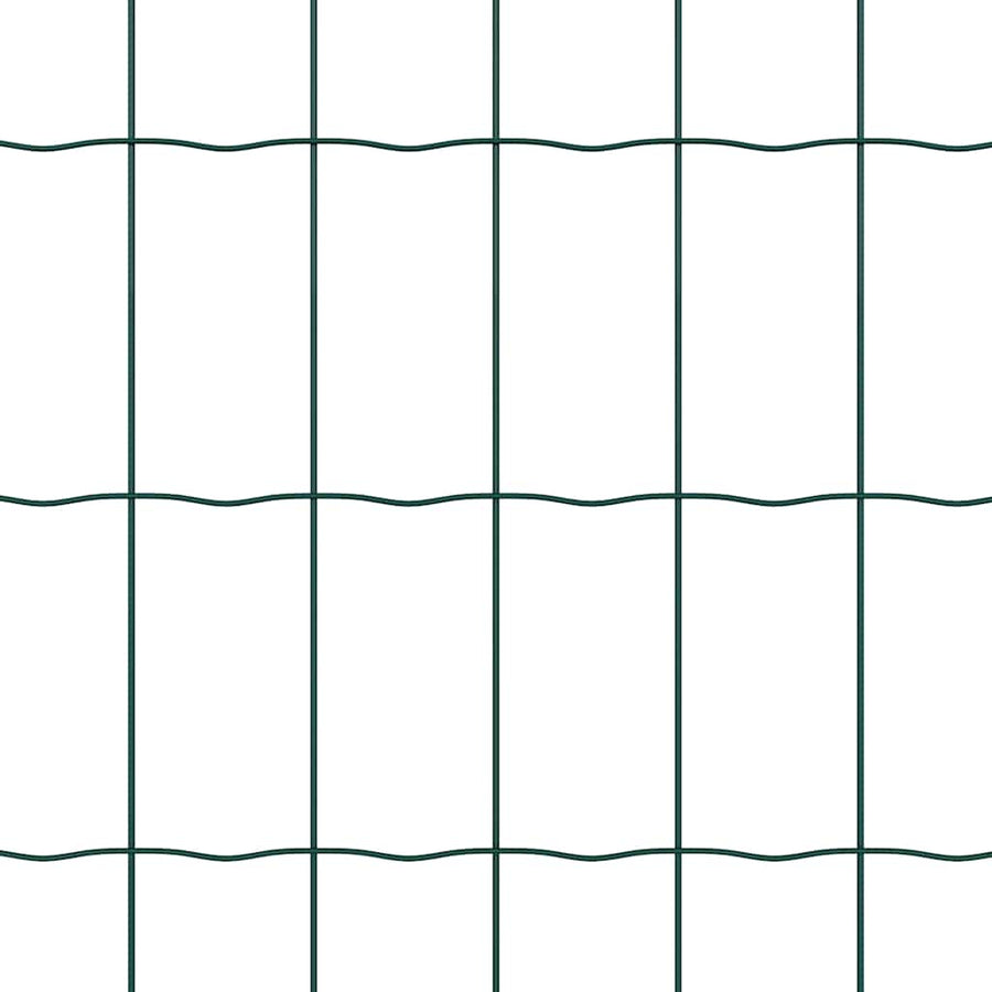 Euro Hek Groen 0,4 x 10 m PVC-gecoat ijzer