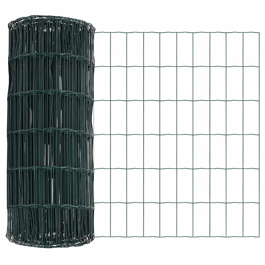 Euro Hek Groen 0,4 x 10 m PVC-gecoat ijzer