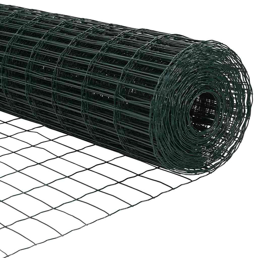 Euro Hek Groen 0,6 x 10 m PVC-gecoat ijzer