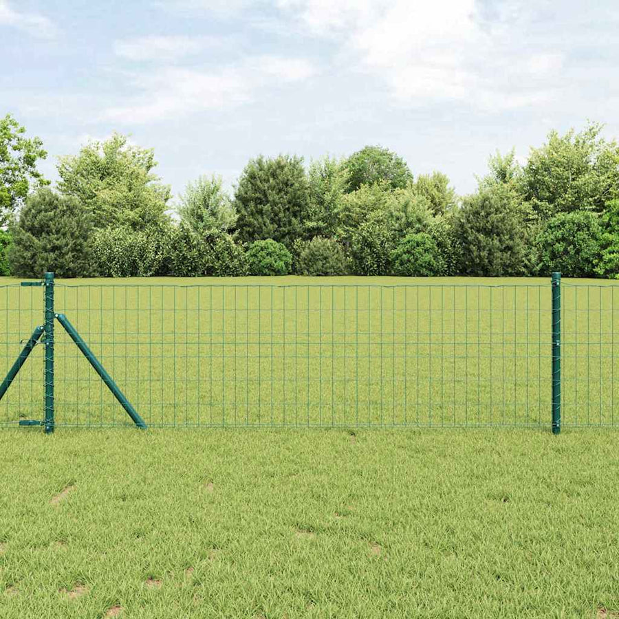 Euro Hek Groen 0,6 x 10 m PVC-gecoat ijzer