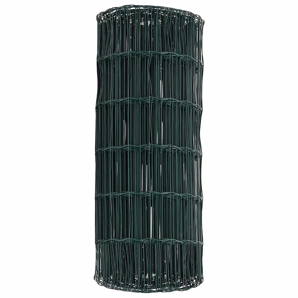 Euro Hek Groen 0,6 x 10 m PVC-gecoat ijzer