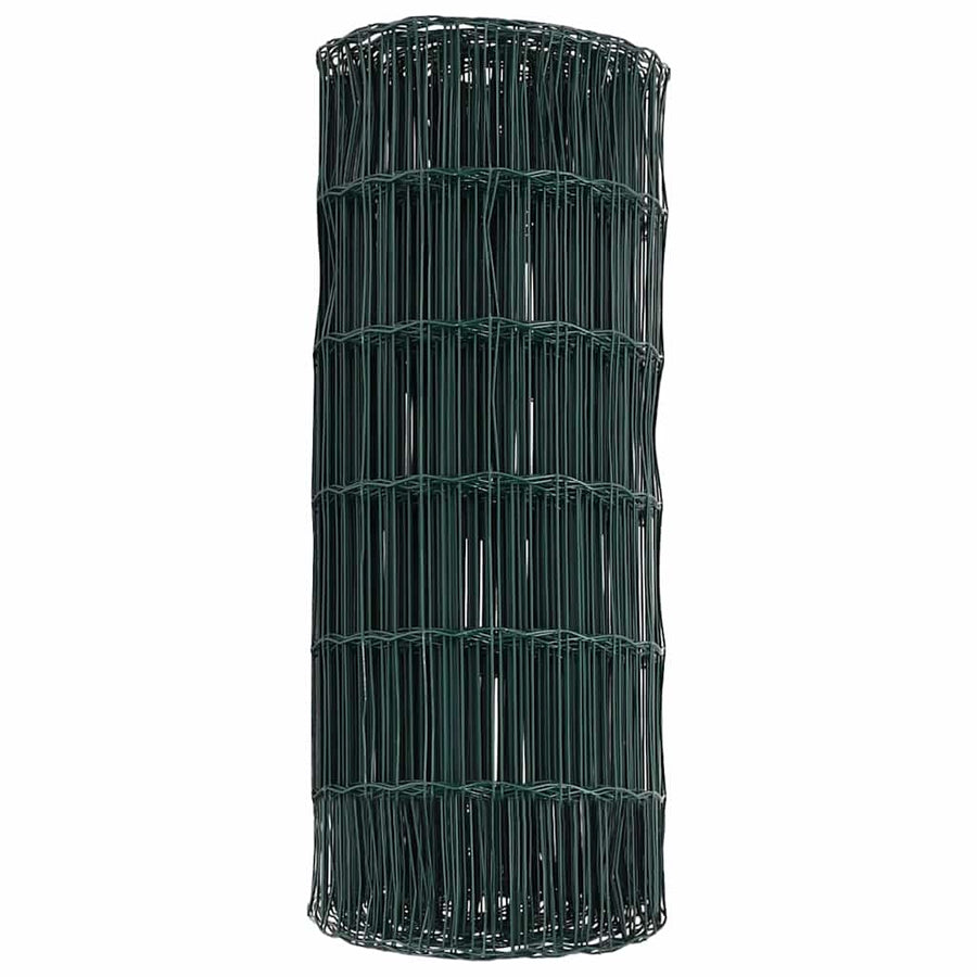 Euro Hek Groen 0,6 x 10 m PVC-gecoat ijzer