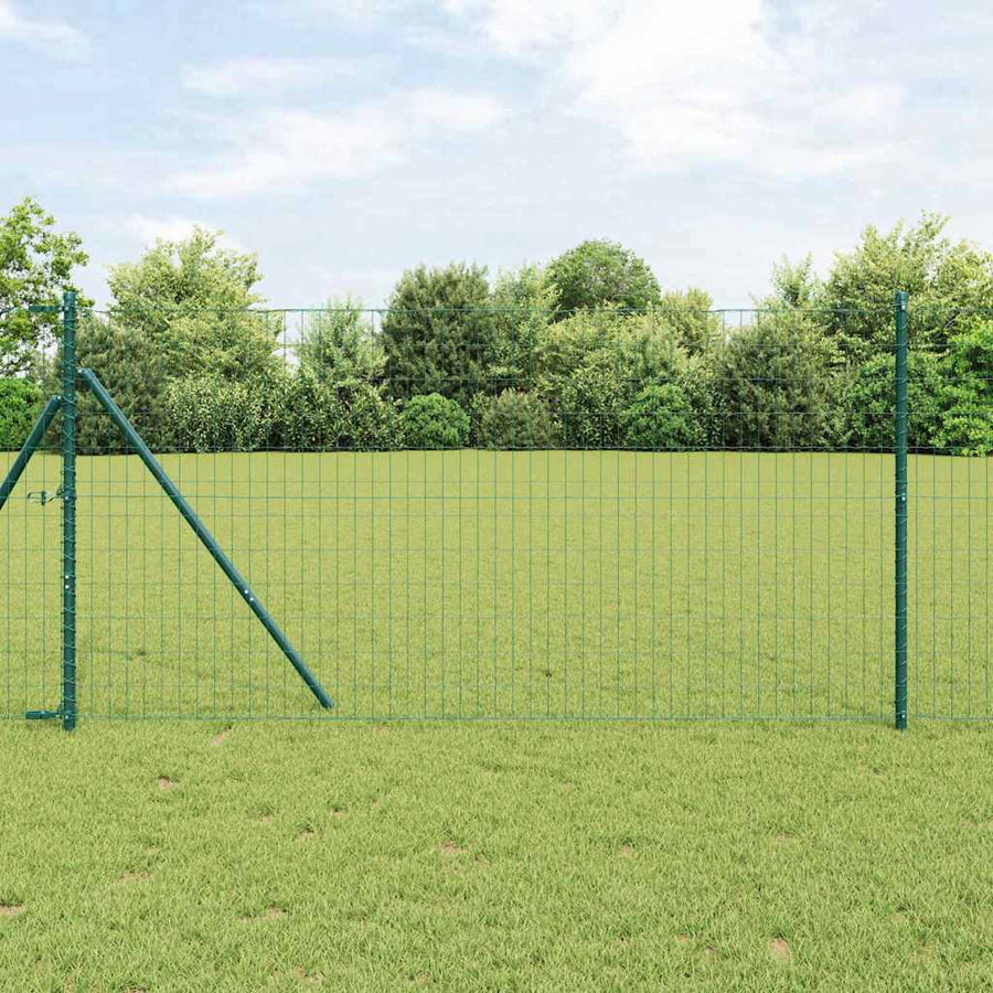 Euro Hek Groen 1 x 10 m PVC-gecoat ijzer