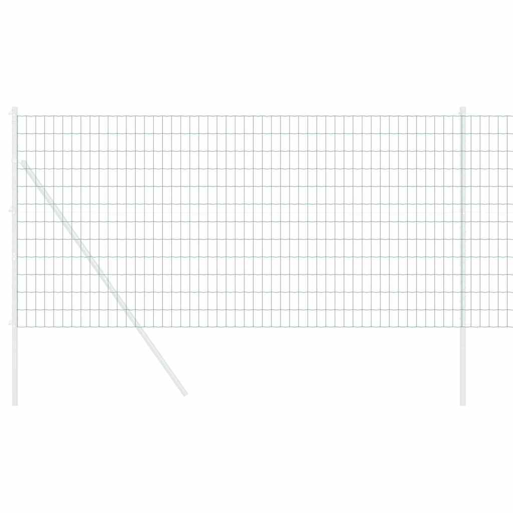 Euro Hek Groen 1,4 x 10 m PVC-gecoat ijzer