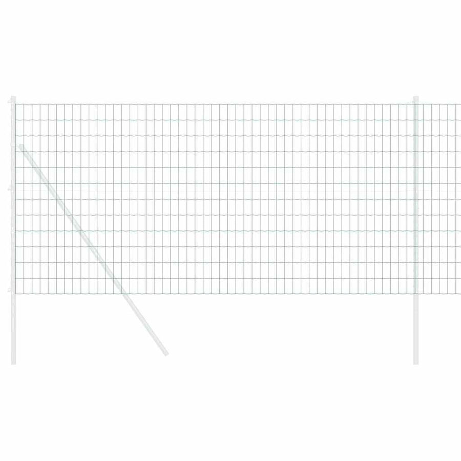 Euro Hek Groen 1,4 x 10 m PVC-gecoat ijzer